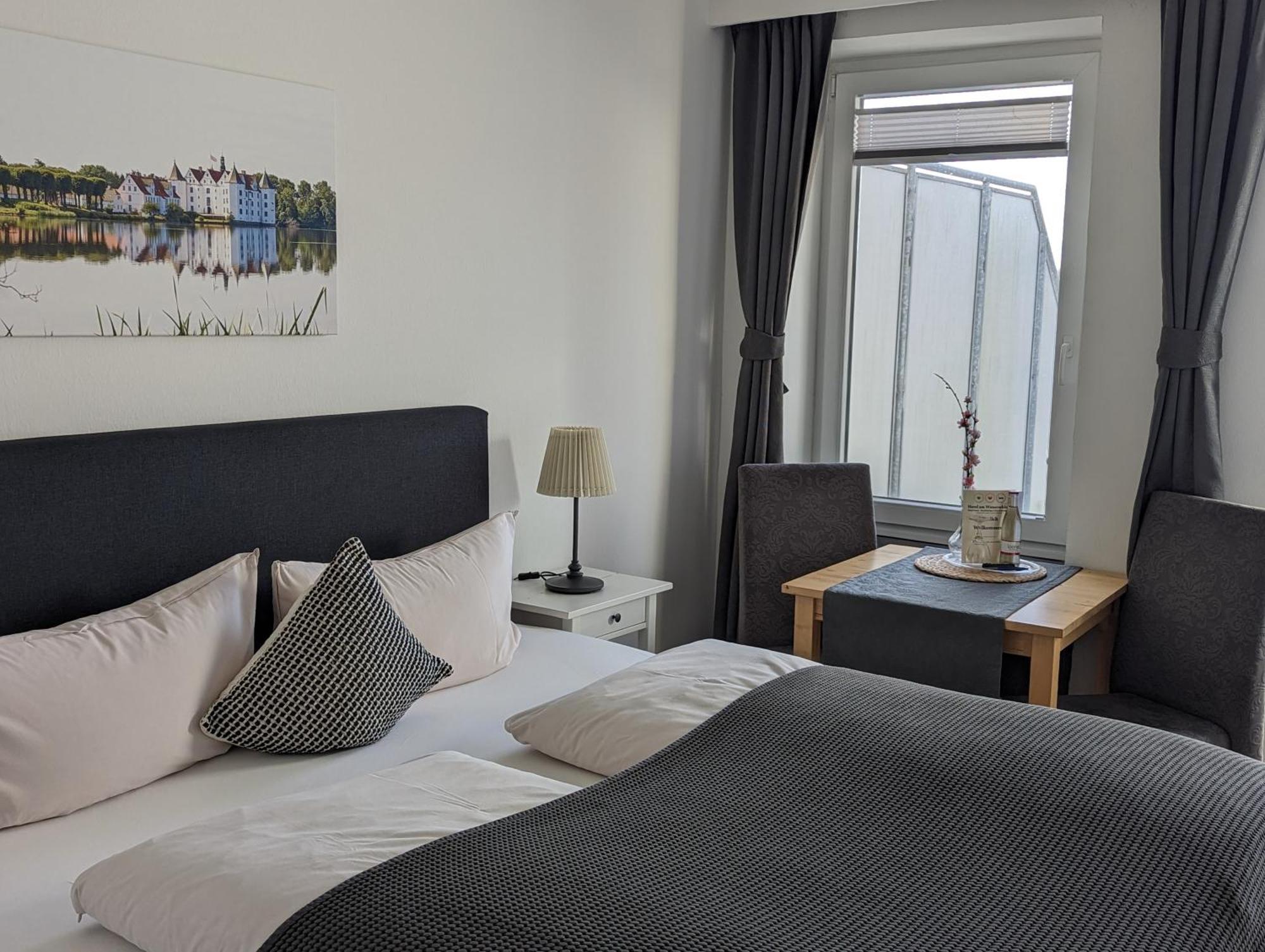 Hotel Am Wasserschloss Gluecksburg Luaran gambar